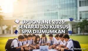 UPUOnline 2026: Senarai 363 Kursus SPM Diumumkan
