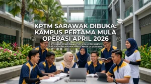 KPTM Sarawak dibuka: Kampus pertama mula operasi April 2026