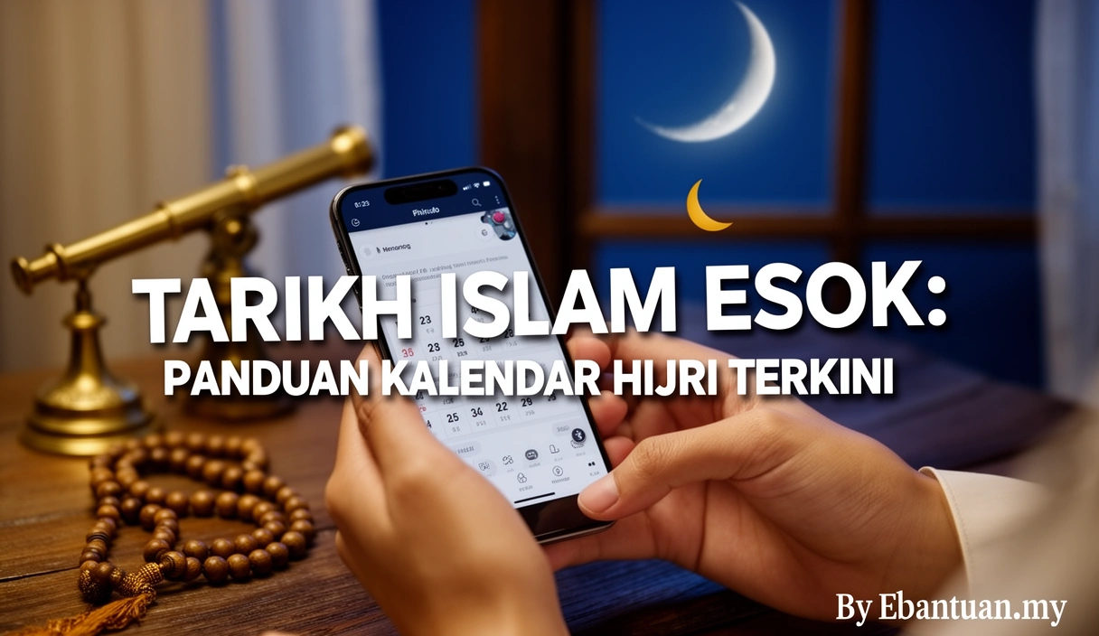 Tarikh Islam Esok: Panduan Kalendar Hijri Terkini