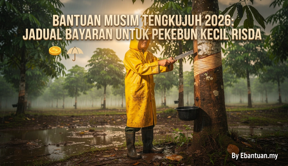 Bantuan Musim Tengkujuh 2026: Jadual Bayaran untuk Pekebun Kecil RISDA