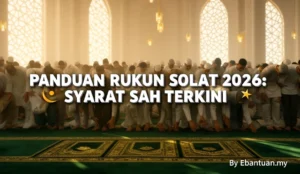 Panduan Rukun Solat 2026: Syarat Sah Terkini
