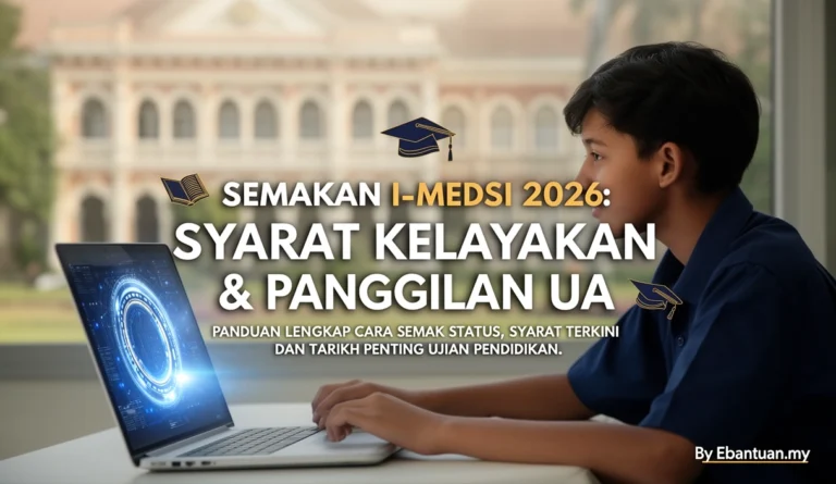 Semakan i-MEdSI 2026: Syarat Kelayakan & Panggilan UA