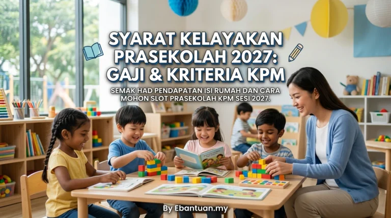 Syarat Kelayakan Prasekolah 2027: Gaji & Kriteria KPM