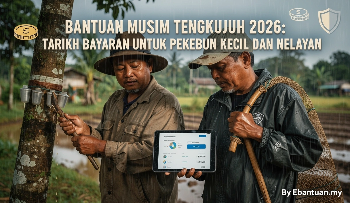 Bantuan Musim Tengkujuh 2026: Tarikh Bayaran Untuk Pekebun Kecil dan Nelayan