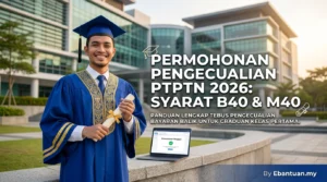 Permohonan Pengecualian PTPTN 2026: Syarat B40 & M40