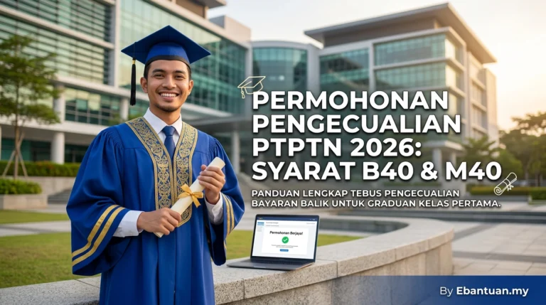 Permohonan Pengecualian PTPTN 2026: Syarat B40 & M40