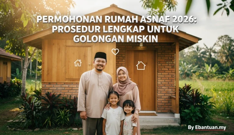 Permohonan Rumah Asnaf 2026: Prosedur Lengkap untuk Golongan Miskin