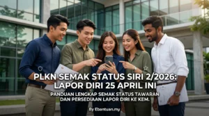 PLKN Semak Status Siri 2/2026: Lapor Diri 25 April Ini