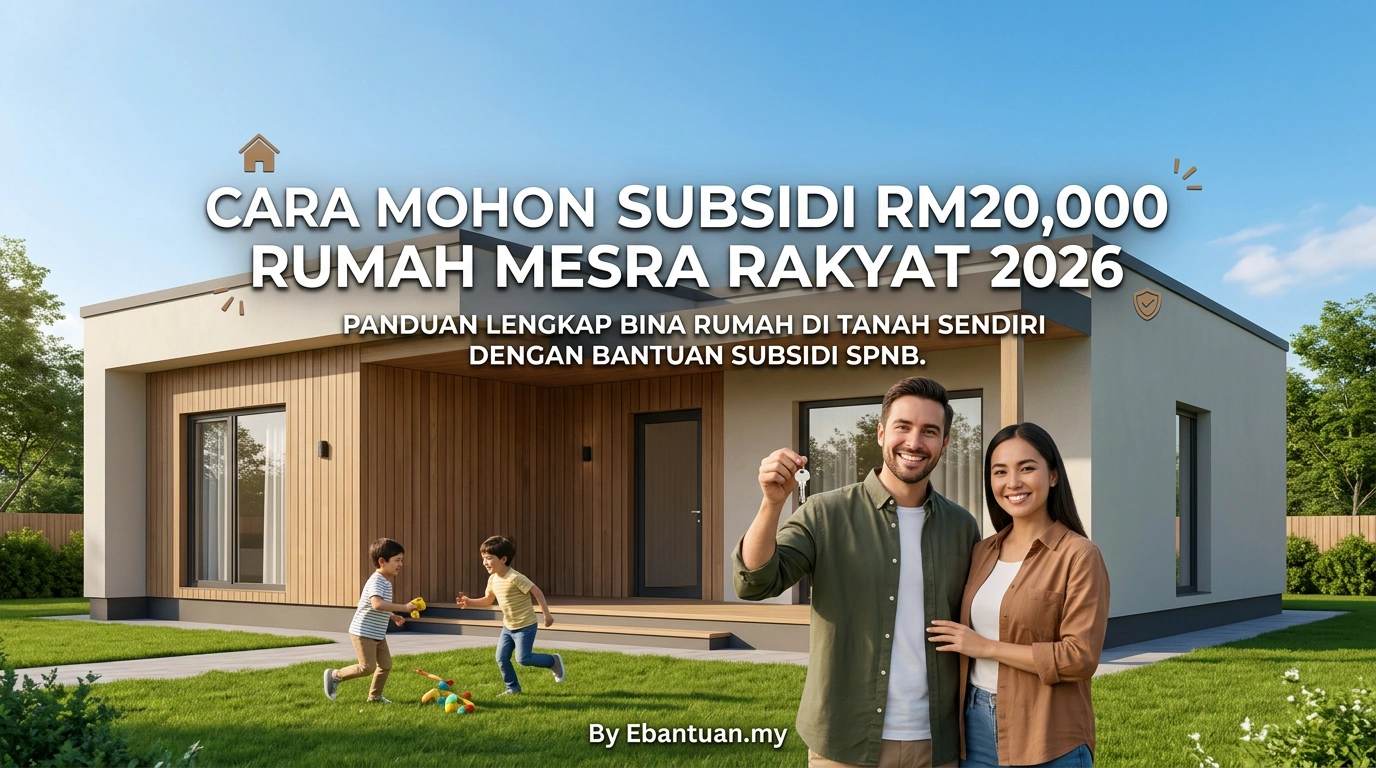 Cara Mohon Subsidi RM20,000 Rumah Mesra Rakyat 2026