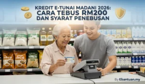Kredit E-Tunai Madani 2026: Cara Tebus RM200 dan Syarat Penebusan