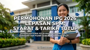Permohonan IPG 2026 Lepasan SPM: Syarat & Tarikh Tutup