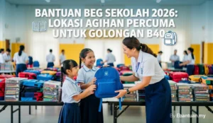Bantuan Beg Sekolah 2026: Lokasi Agihan Percuma Untuk Golongan B40