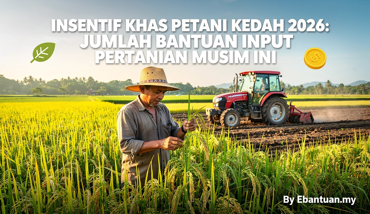 Insentif Khas Petani Kedah 2026: Jumlah Bantuan Input Pertanian Musim Ini