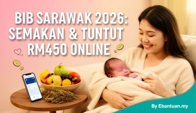 BIB Sarawak 2026: Semakan & Tuntut RM450 Online