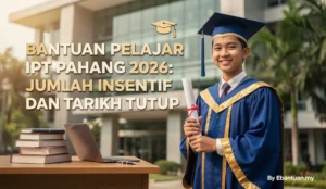 Bantuan Pelajar IPT Pahang 2026: Jumlah Insentif dan Tarikh Tutup