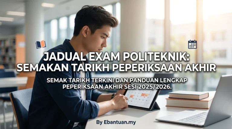 Jadual Exam Politeknik: Semakan Tarikh Peperiksaan Akhir