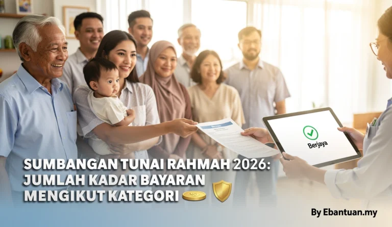 Sumbangan Tunai Rahmah 2026: Jumlah Kadar Bayaran Mengikut Kategori