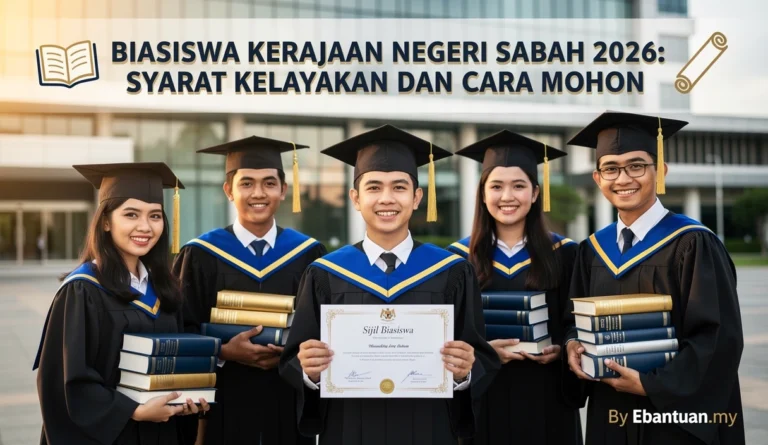 Biasiswa Kerajaan Negeri Sabah 2026: Syarat Kelayakan dan Cara Mohon