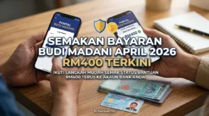 Semakan Bayaran BUDI MADANI April 2026 RM400 Terkini