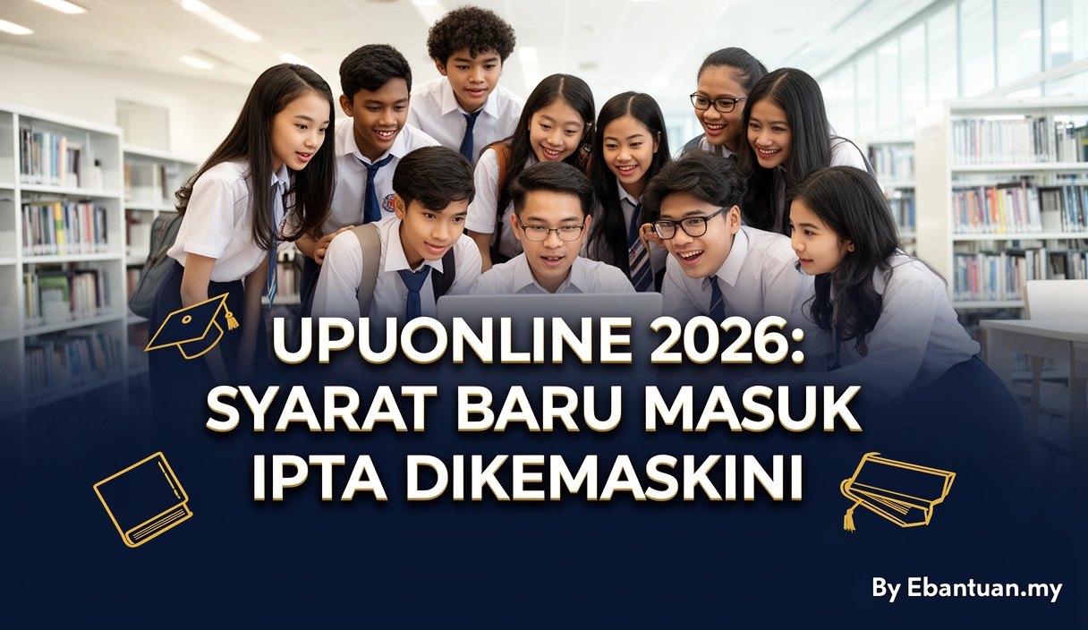 UPUOnline 2026: Syarat Baru Masuk IPTA Dikemaskini