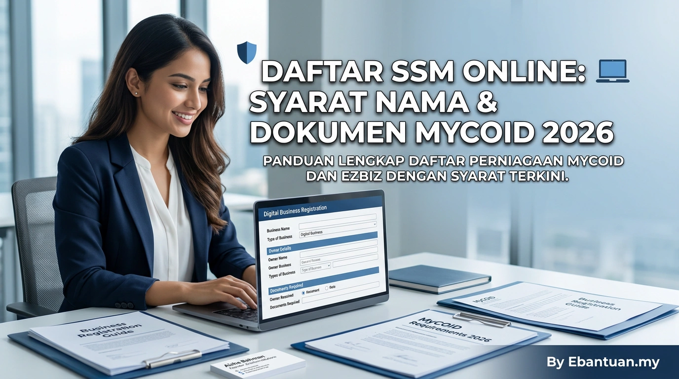 Daftar SSM Online: Syarat Nama & Dokumen MyCoID 2026 1 Daftar SSM Online: Syarat Nama & Dokumen MyCoID 2026