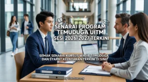 Senarai Program Temuduga UiTM Sesi 2026/2027 Terkini