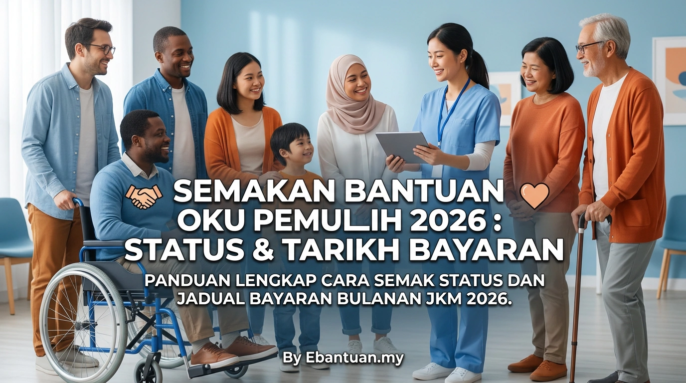 Semakan Bantuan OKU PEMULIH 2026: Status & Tarikh Bayaran 1 Semakan Bantuan OKU PEMULIH 2026: Status & Tarikh Bayaran