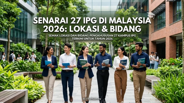 Senarai 27 IPG di Malaysia 2026: Lokasi & Bidang