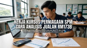 Kerja Kursus Perniagaan SPM: Cara Analisis Jualan RM173B