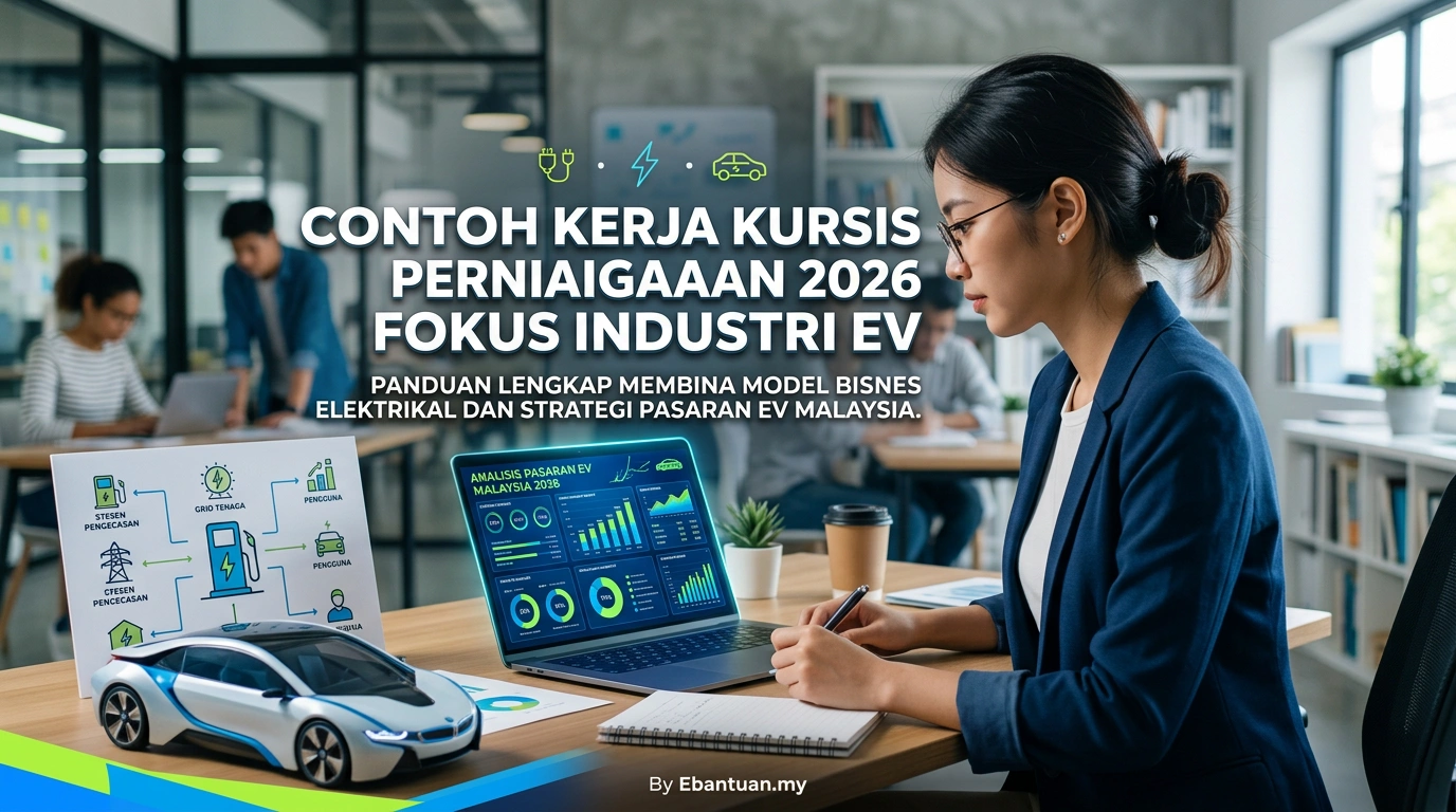 Contoh Kerja Kursus Perniagaan 2026 Fokus Industri EV