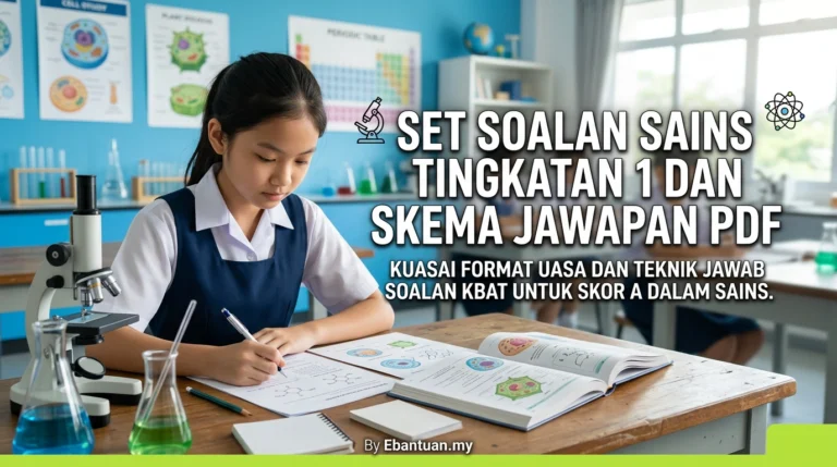 Set Soalan Sains Tingkatan 1 Dan Skema Jawapan PDF