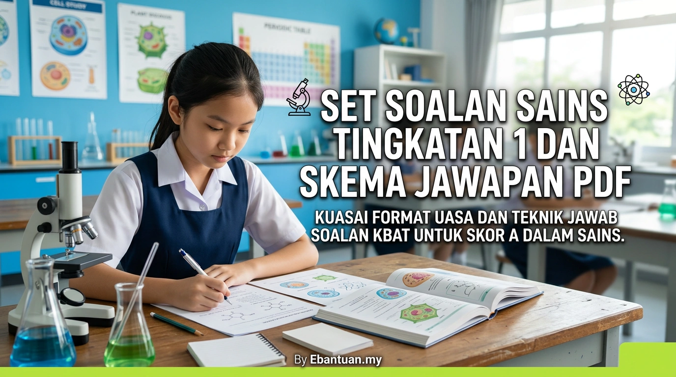 Set Soalan Sains Tingkatan 1 Dan Skema Jawapan PDF 1 Set Soalan Sains Tingkatan 1 Dan Skema Jawapan PDF