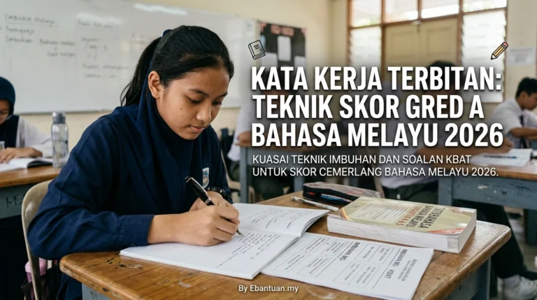 Kata Kerja Terbitan: Teknik Skor Gred A Bahasa Melayu 2026