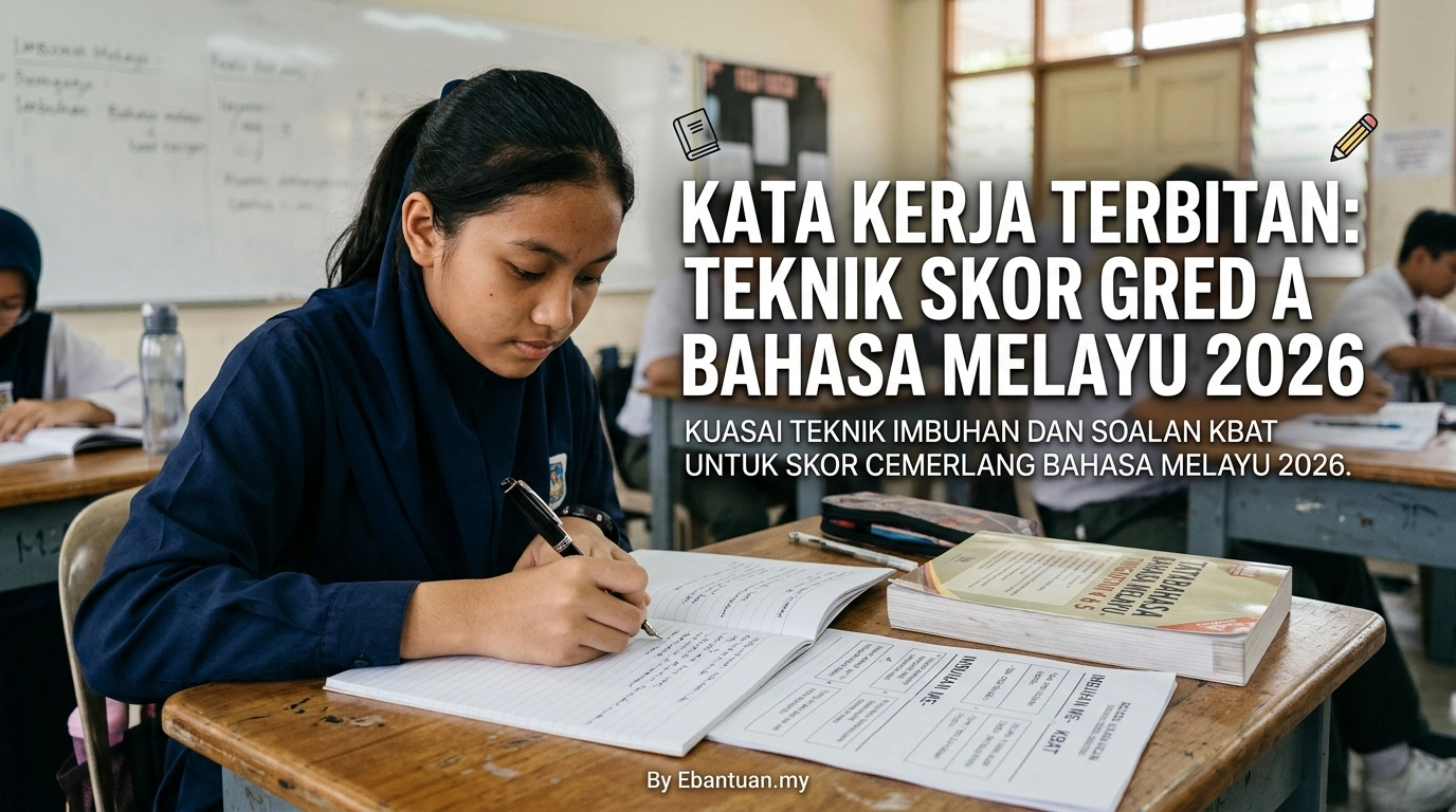 Kata Kerja Terbitan: Teknik Skor Gred A Bahasa Melayu 2026