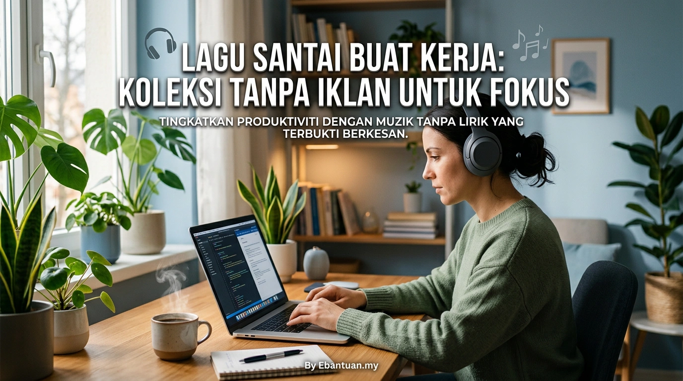 Lagu Santai Buat Kerja: Koleksi Tanpa Iklan Untuk Fokus 1 Lagu Santai Buat Kerja: Koleksi Tanpa Iklan Untuk Fokus