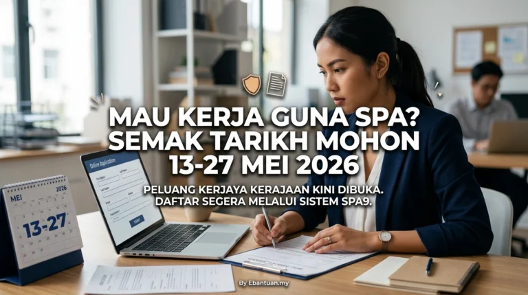 Mau Kerja Guna SPA? Semak Tarikh Mohon 13-27 Mei 2026