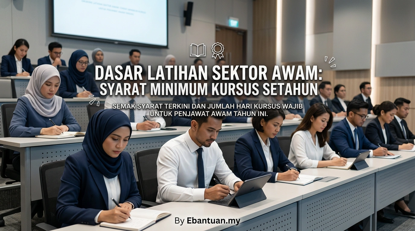Dasar Latihan Sektor Awam: Syarat Minimum Kursus Setahun