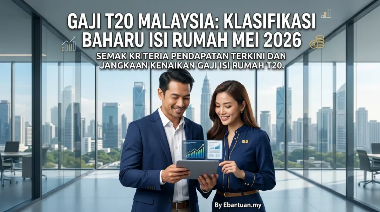 Gaji T20 Malaysia: Klasifikasi Baharu Isi Rumah Mei 2026