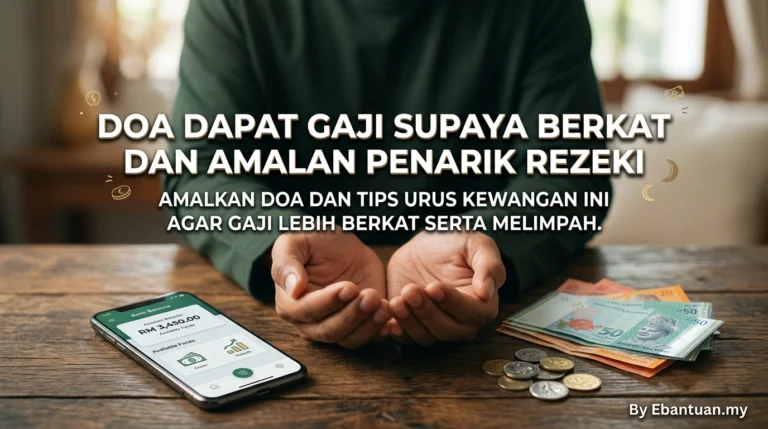 Doa Dapat Gaji Supaya Berkat Dan Amalan Penarik Rezeki