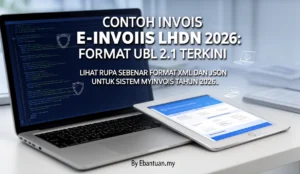 Contoh Invois E-Invois LHDN 2026: Format UBL 2.1 Terkini