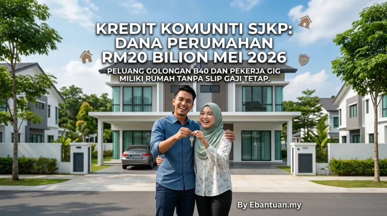 Kredit Komuniti SJKP: Dana Perumahan RM20 Bilion Mei 2026