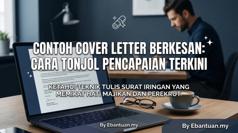 Contoh Cover Letter Berkesan: Cara Tonjol Pencapaian Terkini