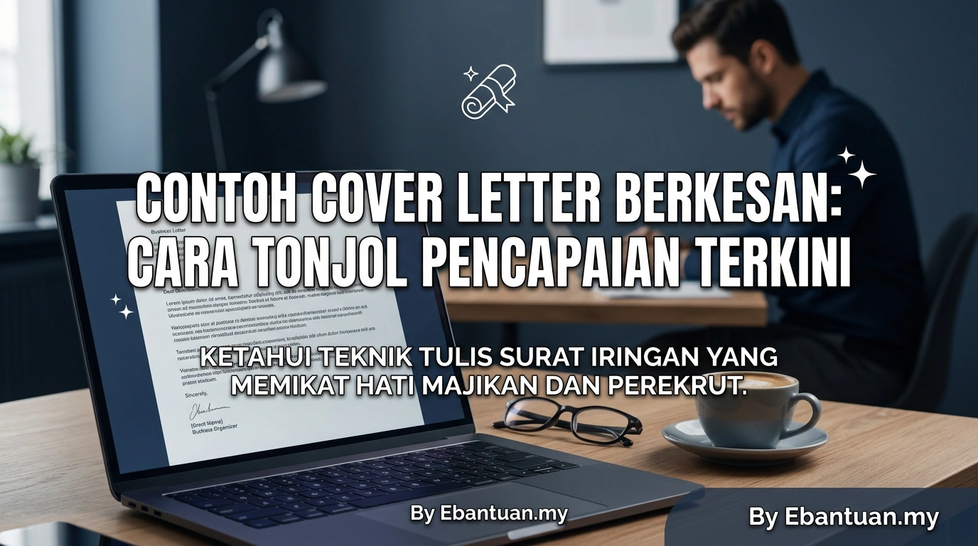 Contoh Cover Letter Berkesan: Cara Tonjol Pencapaian Terkini 1 Contoh Cover Letter Berkesan: Cara Tonjol Pencapaian Terkini