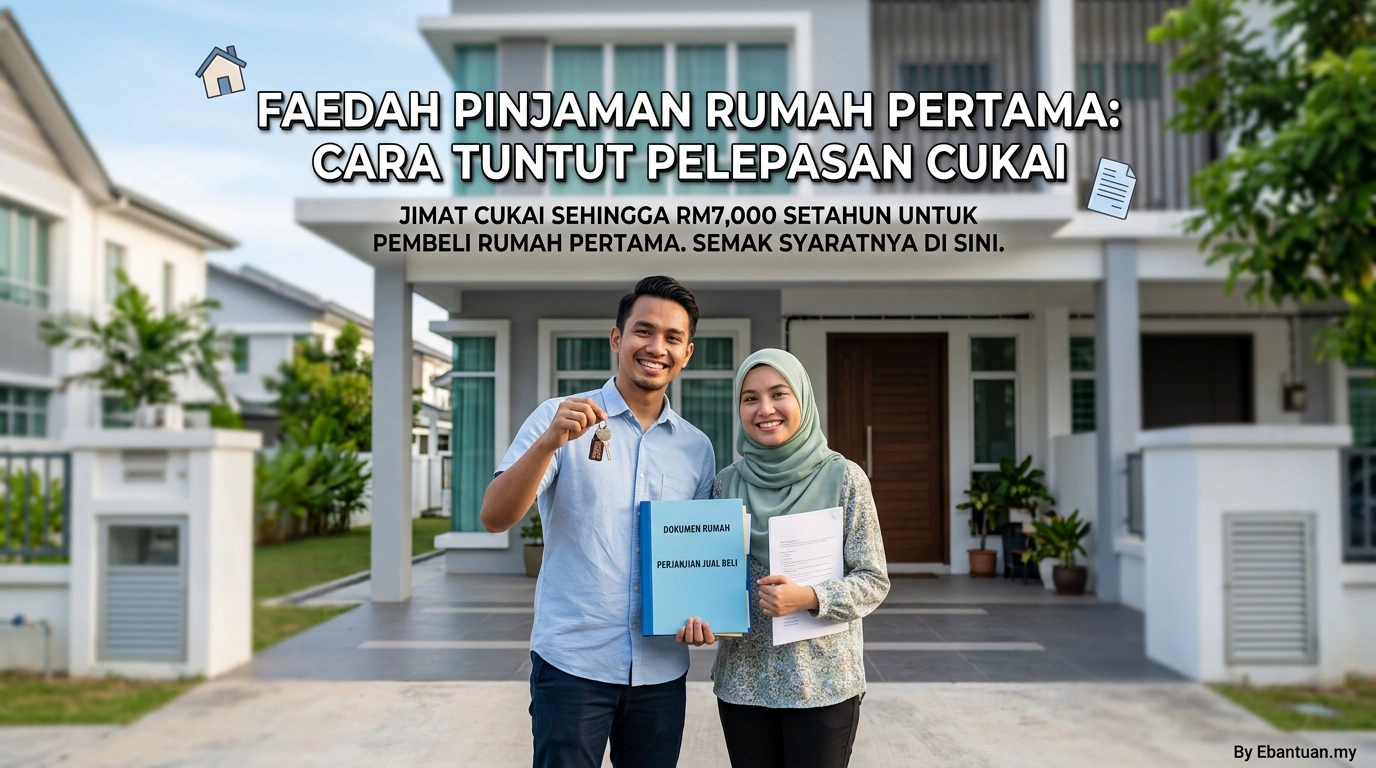 Faedah Pinjaman Rumah Pertama: Cara Tuntut Pelepasan Cukai