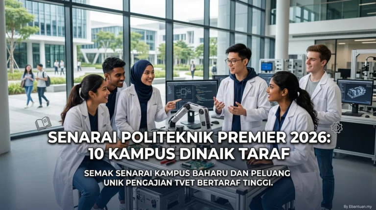 Senarai Politeknik Premier 2026: 10 Kampus Dinaik Taraf