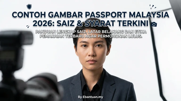 Contoh Gambar Passport Malaysia 2026: Saiz & Syarat Terkini