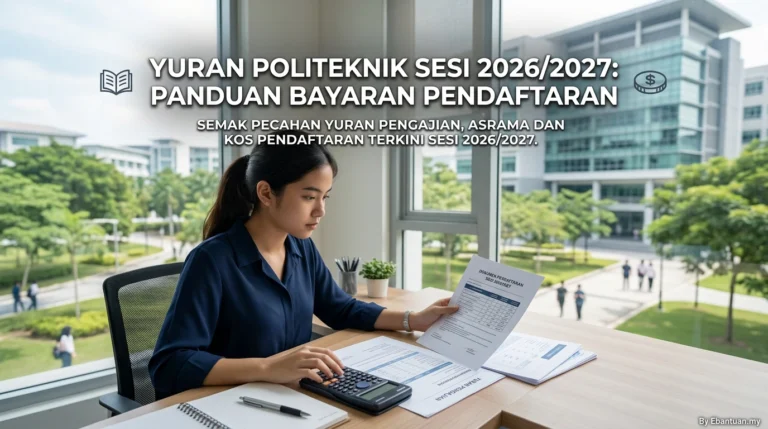 Yuran Politeknik Sesi 2026/2027: Panduan Bayaran Pendaftaran 2 Yuran Politeknik Sesi 2026/2027: Panduan Bayaran Pendaftaran