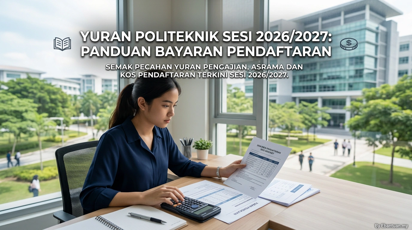 Yuran Politeknik Sesi 2026/2027: Panduan Bayaran Pendaftaran 1 Yuran Politeknik Sesi 2026/2027: Panduan Bayaran Pendaftaran