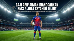 Gaji Arif Aiman Dianggarkan RM3.5 Juta Setahun Di JDT