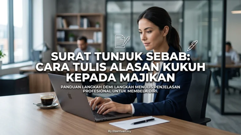 Surat Tunjuk Sebab: Cara Tulis Alasan Kukuh Kepada Majikan